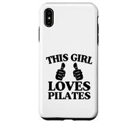 Cette Fille Aime Le Pilates avec Deux Pouces Coque pour iPhone XS Max