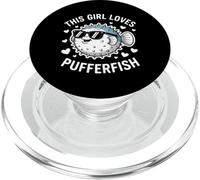 Cette Fille Aime Le Poisson-Globe PopSockets PopGrip pour MagSafe