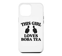 Cette Fille Aime Le thé Boba Coque pour iPhone 12 Pro Max