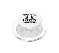 Cette Fille Aime Les Deux Pouces des coccinelles PopSockets PopGrip pour MagSafe