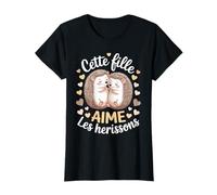 Cette Fille Aime Les Hérissons Mignon Hérisson T-Shirt