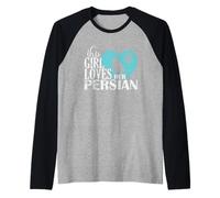 Cette Fille Aime Son Chat Persan Manche Raglan