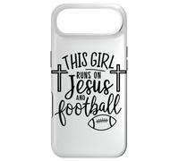 Cette Fille Court sur Jésus et Le Football Bible Religion Dieu Priez Coque pour iPhone Air