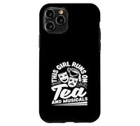Cette fille court sur le thé et adore les comédies musicales Coque pour iPhone 11 Pro