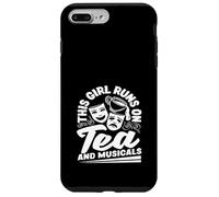 Cette fille court sur le thé et adore les comédies musicales Coque pour iPhone 7 Plus/8 Plus