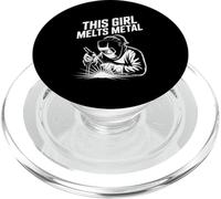 Cette Fille Fait Fondre Le Pouvoir de soudage des métaux PopSockets PopGrip pour MagSafe