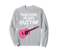 Cette fille joue de la guitare, musicienne guitariste Sweatshirt
