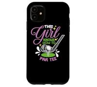 Cette fille sait comment se débrouiller pour une fille de golf Coque pour iPhone 11