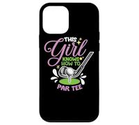 Cette fille sait comment se débrouiller pour une fille de golf Coque pour iPhone 12 mini