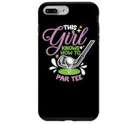 Cette fille sait comment se débrouiller pour une fille de golf Coque pour iPhone 7 Plus/8 Plus