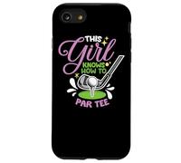 Cette fille sait comment se débrouiller pour une fille de golf Coque pour iPhone SE (2020) / 7 / 8