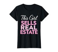 Cette Fille Vend des biens immobiliers à louer, Agent Immobilier pour Femmes T-Shirt