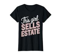 Cette Fille Vend Un Agent Immobilier louer Un Agent Immobilier Vendeur T-Shirt