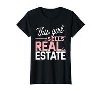 Cette Fille Vend Un Agent Immobilier Rent House Realtor T-Shirt