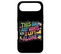 Cette Fille Veut Juste qu'on la Laisse Tranquille Design Coque pour iPhone Air