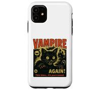 Cette Fois, C'est Vampire Cat Horror Dark Funny Night. Coque pour iPhone 11