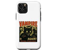 Cette Fois, C'est Vampire Cat Horror Dark Funny Night. Coque pour iPhone 11 Pro