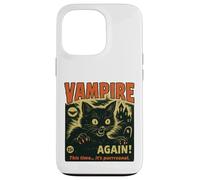 Cette Fois, C'est Vampire Cat Horror Dark Funny Night. Coque pour iPhone 13 Pro
