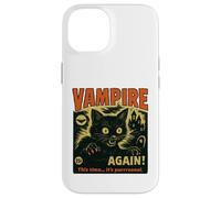 Cette Fois, C'est Vampire Cat Horror Dark Funny Night. Coque pour iPhone 14