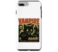 Cette Fois, C'est Vampire Cat Horror Dark Funny Night. Coque pour iPhone 7 Plus/8 Plus