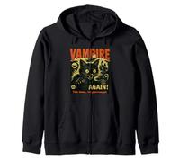 Cette Fois, C'est Vampire Cat Horror Dark Funny Night. Sweat à Capuche