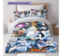 Cette Fois Où Je Me Suis Réincarné En Slime, Parure De Lit À Motif De Couette, Housse De Couette, Taie D'oreiller, Decoration Douce Pour La Chambre À Coucher, Literie, Cadeau De No