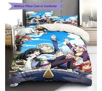 Cette Fois Où Je Me Suis Réincarné En Slime, Parure De Lit À Motif De Couette, Housse De Couette, Taie D'oreiller, Decoration Douce Pour La Chambre À Coucher, Literie, Cadeau De No