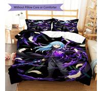 Cette Fois Où Je Me Suis Réincarné En Slime, Parure De Lit À Motif De Couette, Housse De Couette, Taie D'oreiller, Decoration Douce Pour La Chambre À Coucher, Literie, Cadeau De No