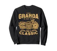 Cette grand-mère n'est pas vieille, c'est un moteur de moto classique et amusant Sweatshirt