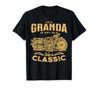 Cette grand-mère n'est pas vieille, c'est un moteur de moto classique et amusant T-Shirt