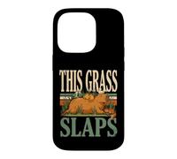 Cette Herbe gifle Les Animaux du Jardin Capybara Coque pour iPhone 14 Pro