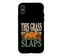 Cette Herbe gifle Les Animaux du Jardin Capybara Coque pour iPhone X/XS