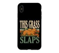 Cette Herbe gifle Les Animaux du Jardin Capybara Coque pour iPhone XS Max