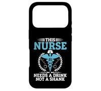 Cette infirmière a Besoin d'une Boisson et Non d'une infirmière correctionnelle Coque pour iPhone 17 Pro