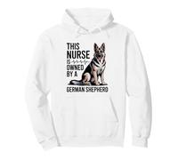 Cette infirmière Appartient à Un Chien de Berger Allemand Sweat à Capuche