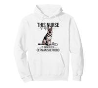 Cette infirmière Appartient à Un Chien de Berger Allemand Sweat à Capuche