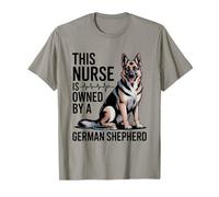Cette infirmière Appartient à Un Chien de Berger Allemand T-Shirt
