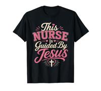 Cette infirmière est guidée par Jésus T-Shirt Graphique avec Valeur