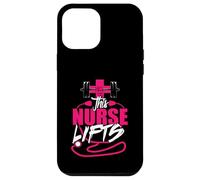Cette infirmière soulève Un entraînement drôle d'haltérophilie, de Fitness, de Gym Coque pour iPhone 12 Pro Max