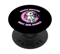 Cette Licorne Va À L'école L'école Et La Licorne PopSockets PopGrip Adhésif
