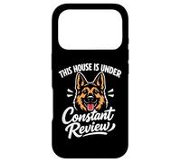 Cette Maison est sous Surveillance constante, Berger Allemand Coque pour iPhone 17 Pro