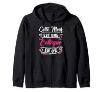 Cette Meuf Est Une Collègue En Or - Appréciation Collègue Sweat à Capuche