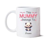 Cette Momie Appartient À Tasse À Café Céramique Tasse À Thé Durable Mug Cadeaux Fantaisie Pour Collègue Bureau Pâques 330 Ml
