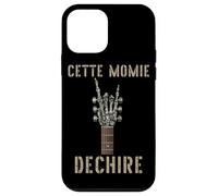 Cette Momie Dechire Guitare Squelette Gothique Rocker Coque pour iPhone 12 Mini