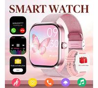 Cette montre connectée unisexe populaire propose les fonctions suivantes : réponse aux appels, alertes de messages, contrôle de la musique, déclencheur de caméra à distance, comptage des pas, suivi de