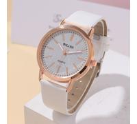 Cette montre est dotée d'un bracelet en PU à la mode et confortable, convenant aussi bien aux hommes qu'aux femmes. C'est une montre décontractée d'étudiant pouvant être portée pour les fêtes, les fes