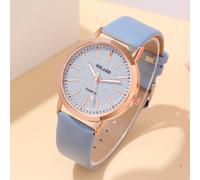 Cette montre est dotée d'un bracelet PU à la mode et confortable, convenant aussi bien aux hommes qu'aux femmes. C'est une montre décontractée d'étudiant pouvant être portée pour les fêtes, les festiv