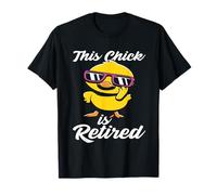 Cette Nana est Une Poule à la Retraite drôle et Mignonne Poulet de fête de Retraite T-Shirt