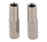 Cette paire d'embouts en acier transforme facilement vos outils de taille standard vers le bas