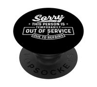 Cette Personne est temporairement Hors Service en Raison de réparations PopSockets PopGrip Adhésif